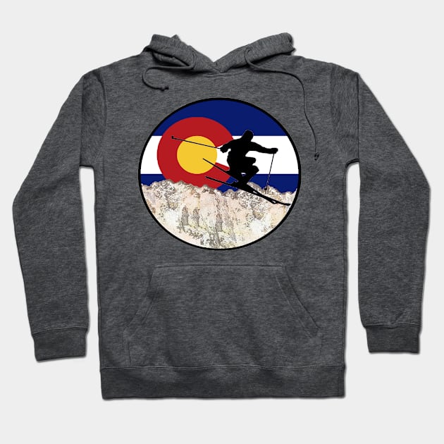 Ski Colorado Hoodie by AROJA